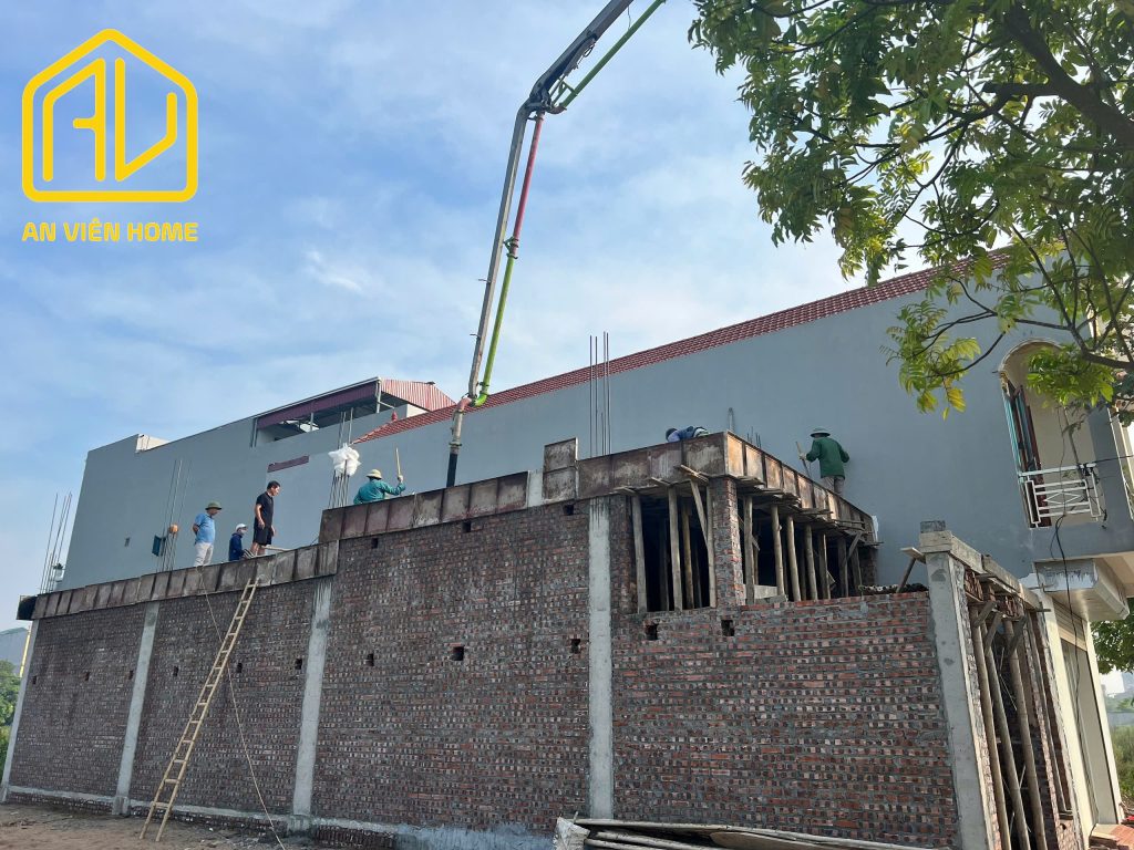 Mẫu nhà phố 4 tầng hiện đại ở Tiên Lữ Hưng Yên